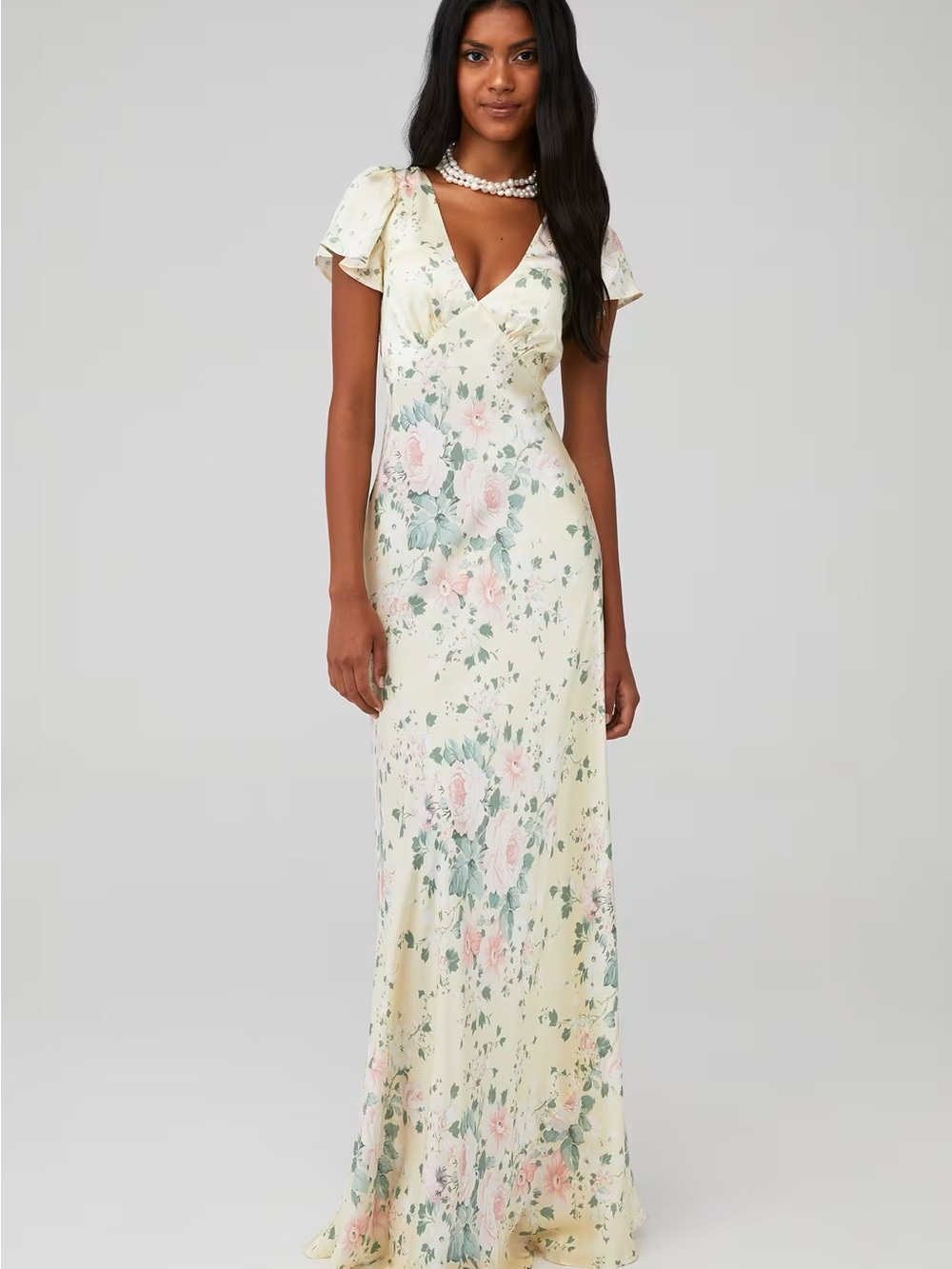Selkie 1X Fancy Flutter Slip Dress NWT